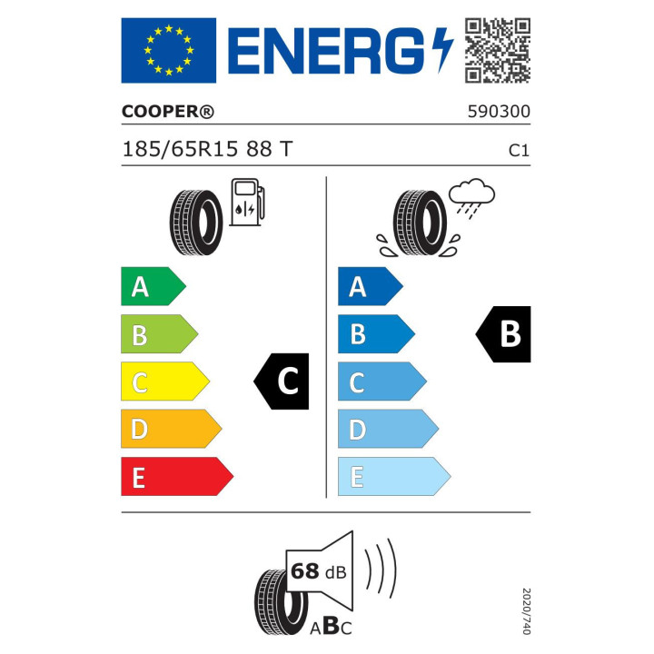 Anvelope vara COOPER Cs7 185/65R15 88T  