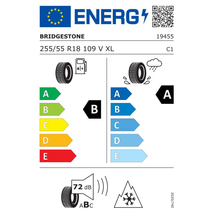Anvelope all season BRIDGESTONE Weather control a005 evo 255/55R18 109V XL