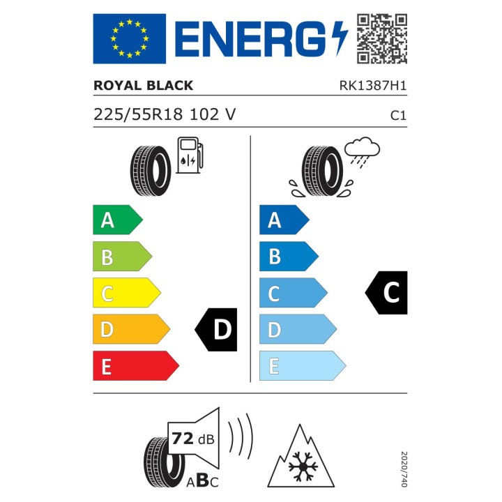 Anvelope all season ROYAL BLACK Royal a_s 225/55R18 102V XL