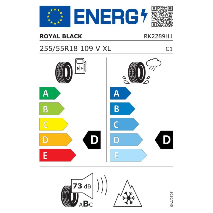 Anvelope iarna ROYAL BLACK Royal winter 255/55R18 109V XL