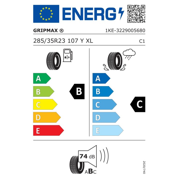 Anvelope vara GRIPMAX Stature h_t 285/35R23 107Y XL