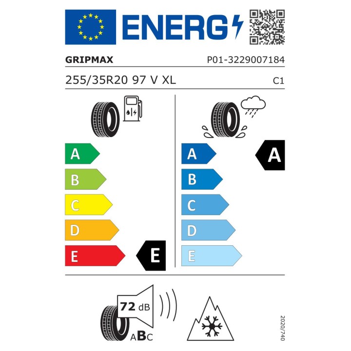 Anvelope iarna GRIPMAX Suregrip pro winter 255/35R20 97V XL