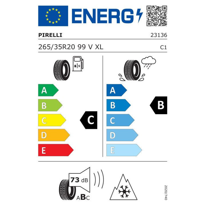 Anvelope iarna PIRELLI Winter sottozero 2 w240 265/35R20 99V XL