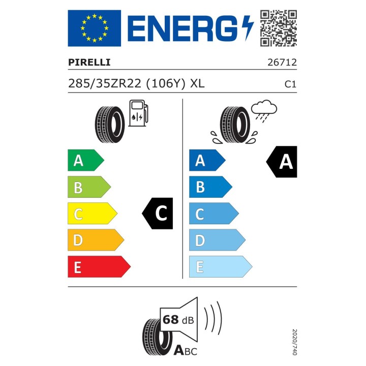 Anvelope vara PIRELLI P zero 285/35R22 106Y XL