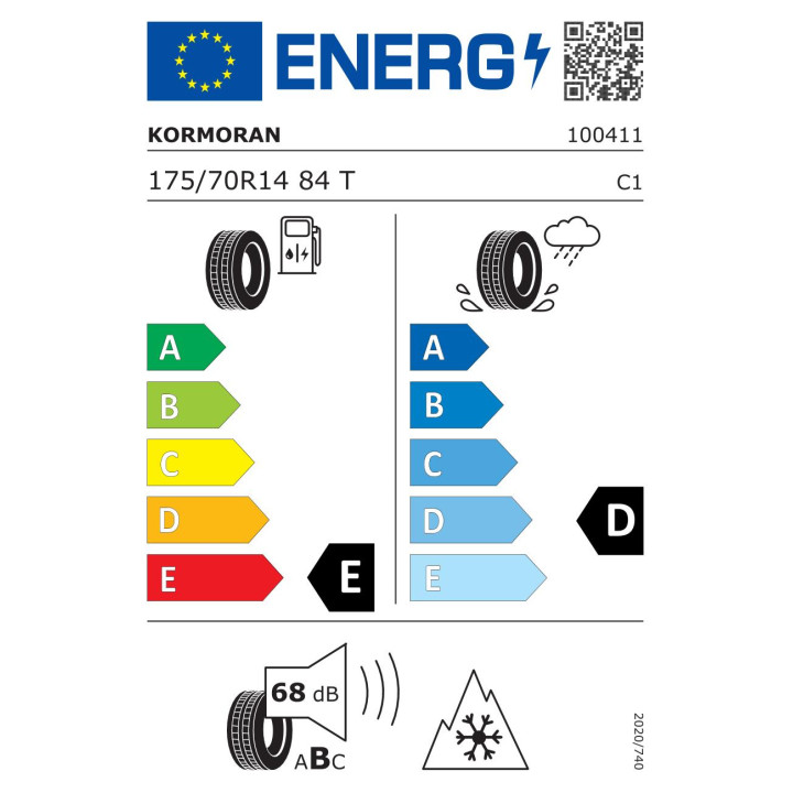 Anvelope iarna KORMORAN Snowpro b2 175/70R14 84T  