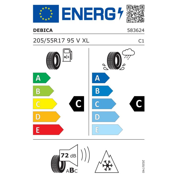 Anvelope iarna DEBICA Frigo hp 2- 205/55R17 95V XL