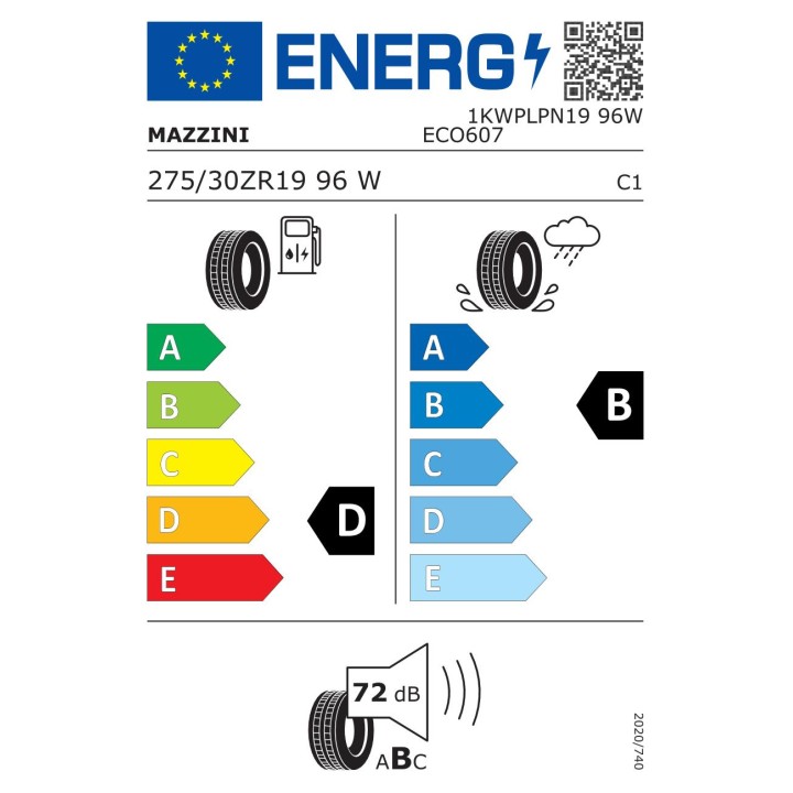 Anvelope vara MAZZINI Eco607 275/30R19 96W XL