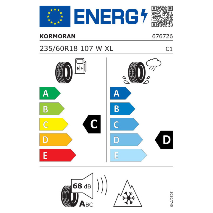Anvelope all season KORMORAN All season suv 235/60R18 107W XL