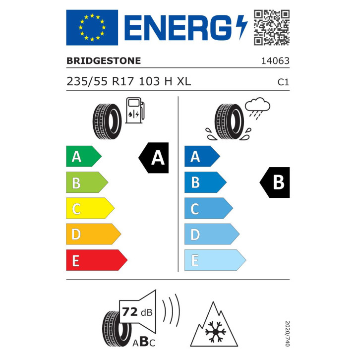 Anvelope all season BRIDGESTONE Weather control a005 235/55R17 103H XL