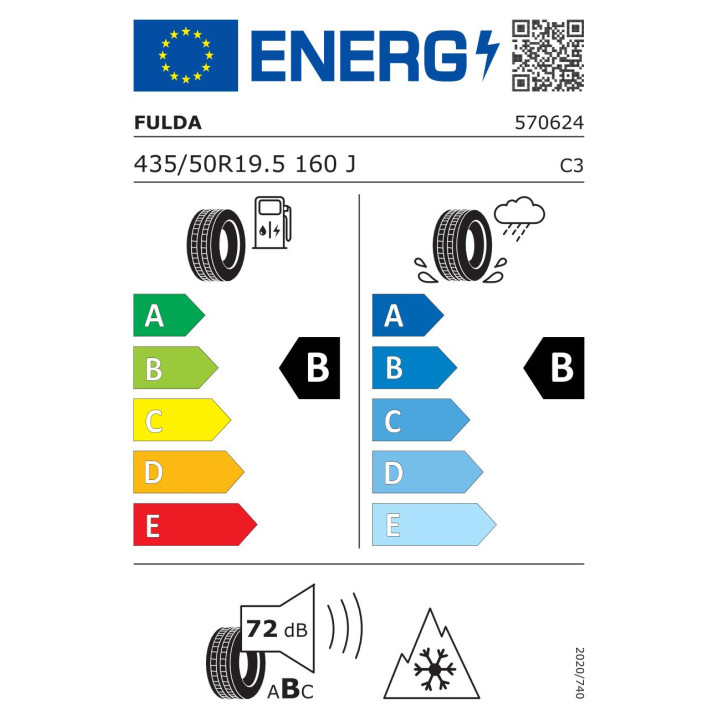 Anvelope  FULDA Regiotonn 3 435/50R19.5 160J  