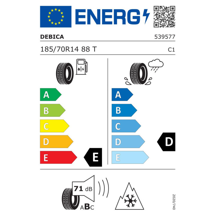 Anvelope iarna DEBICA FRIGO 2 185/70R14 88T 